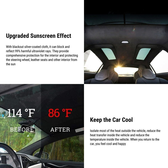 Sunshade for Model X 2016-2024 (6 sets) - Tesery Official Store