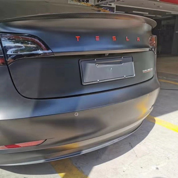 Tailgate Lettered Rear Logo Replacement For Tesla Model 3/Y - Tesery Official Store