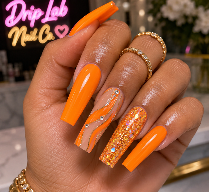 Sunset Sorbet - Miami Heatwave Collection - Drip Lab Nail Co.