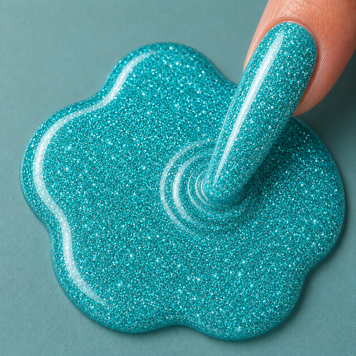 South Beach - The Disco Drip Reflective Glitter Collection - Drip Lab Nail Co.