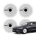 Model Y Juniper (19" Gemini) | 2025+ / White Hubcap | Classic "AERODISC"