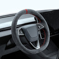 Tumbled Fur Steering Wheel Cover for Tesla New Model Y / Model 3 Highland - Tesery Official Store