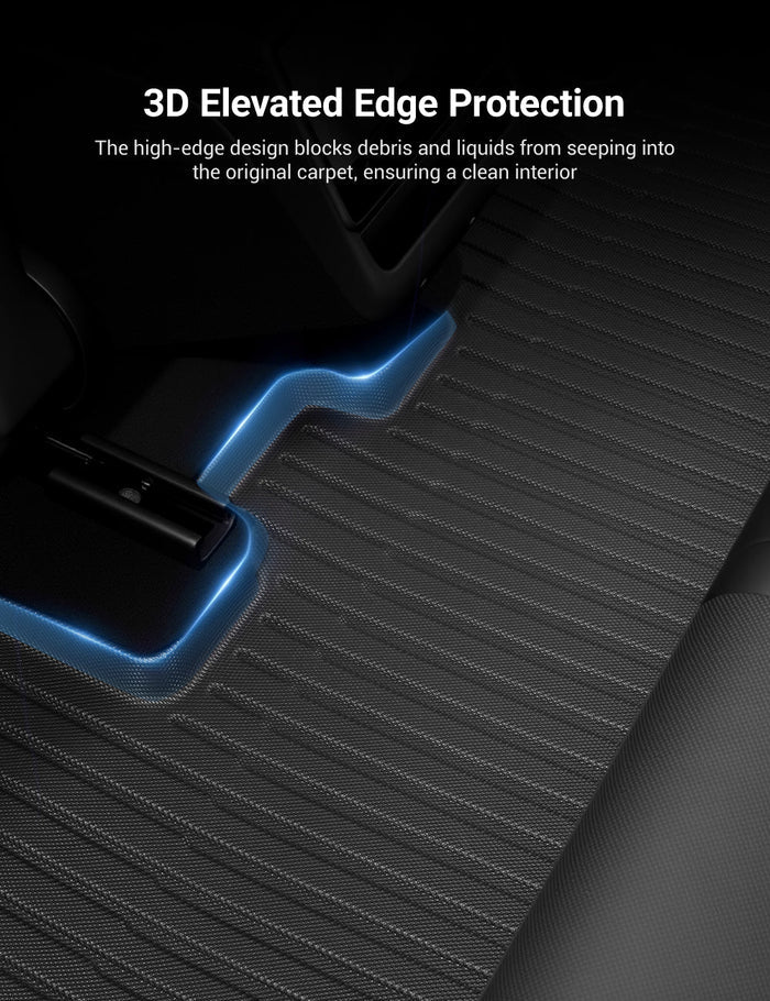 All Weather 3D TPE Floor Mats for Tesla New Model Y - Tesery Official Store