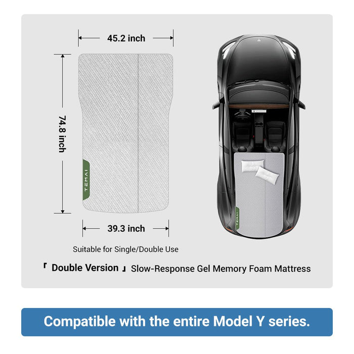 Double Mattress (Model 3/Highland 2017-ON & Model Y/Juniper 2020-ON)