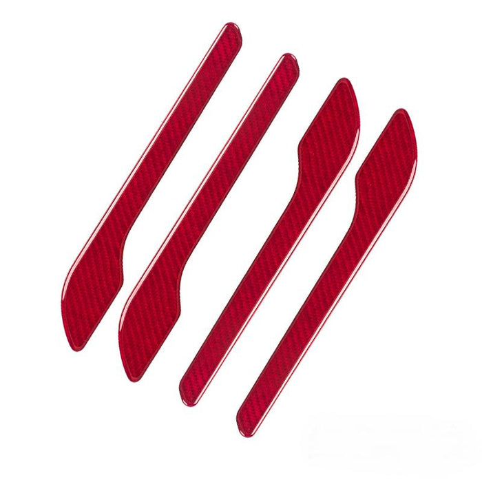 Model 3 2017-Present & Model Y 2020-Present & Model YL 2026+ / Bright Red Carbon Fiber
