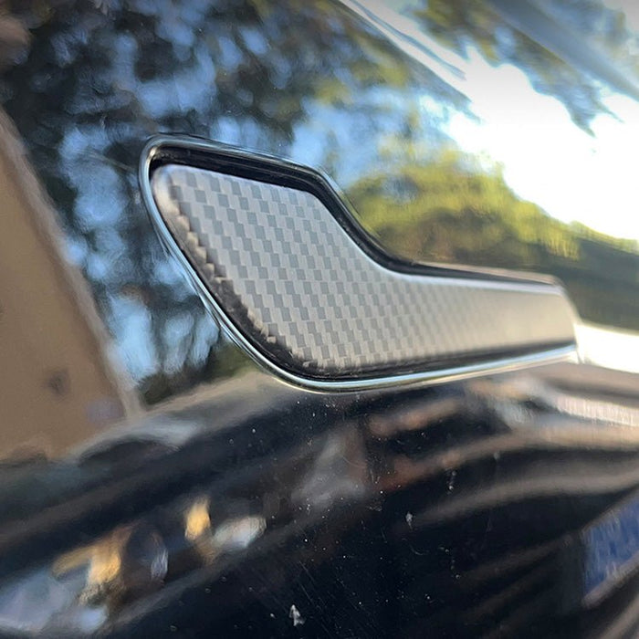 TESERY Door Handle Protect Cover for Tesla Model 3 / Y - Carbon Fiber Exterior Mods - Tesery Official Store