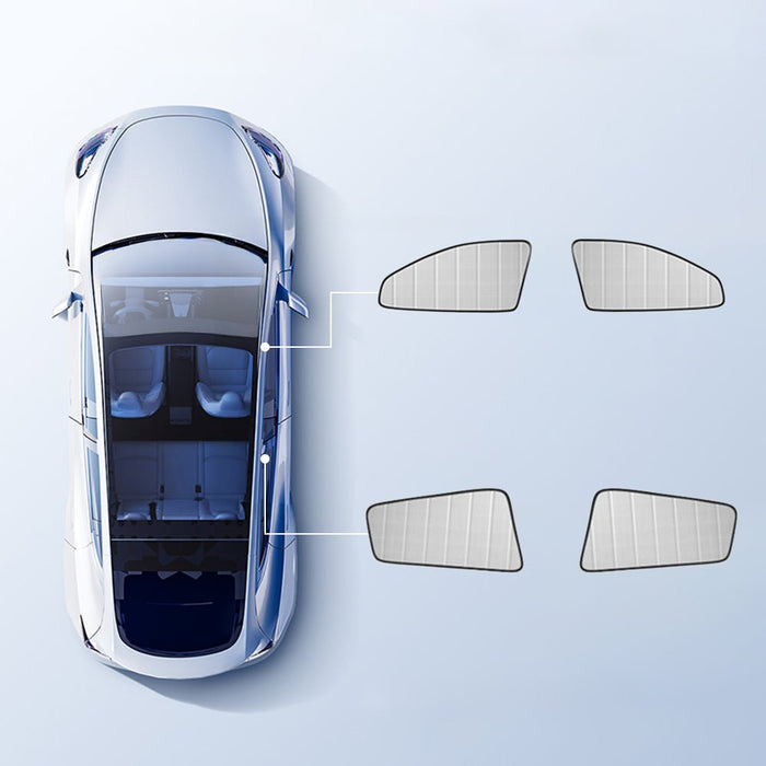 Model Y Juniper 2025.03+ / 2 Front Window + 2 Rear Window (4PCS)