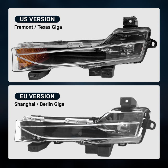 Front Bumper Fog Light Replacement for Model 3/Y - Tesery Official Store