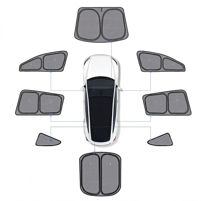 TESERY Full Car Sun Shade Set for Tesla Model YL 2026+ - Tesery Official Store