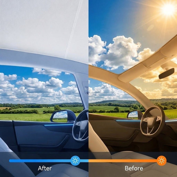 TESERY Glass Roof Sunshade for Tesla Model YL 2026+ - Tesery Official Store