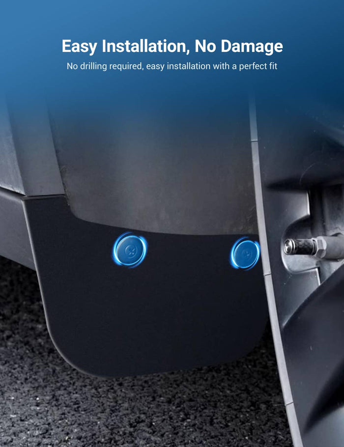 TESERY Hidden Mud Flaps Splash Guards for Model 3 Highland / Model Y Juniper - Tesery Official Store