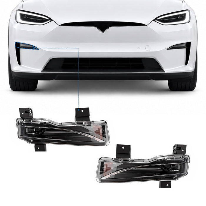 TESERY LED Fog Light Replacement for Model X (22-26) - Tesery Official Store