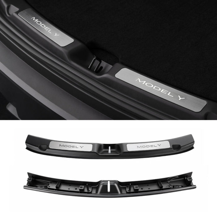 TESERY LED Illuminated Welcome Pedal Trunk Sill Protector for Model Y Juniper - Tesery Official Store