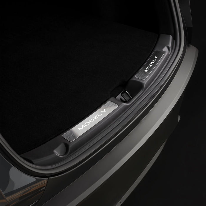 TESERY LED Illuminated Welcome Pedal Trunk Sill Protector for Model Y Juniper - Tesery Official Store