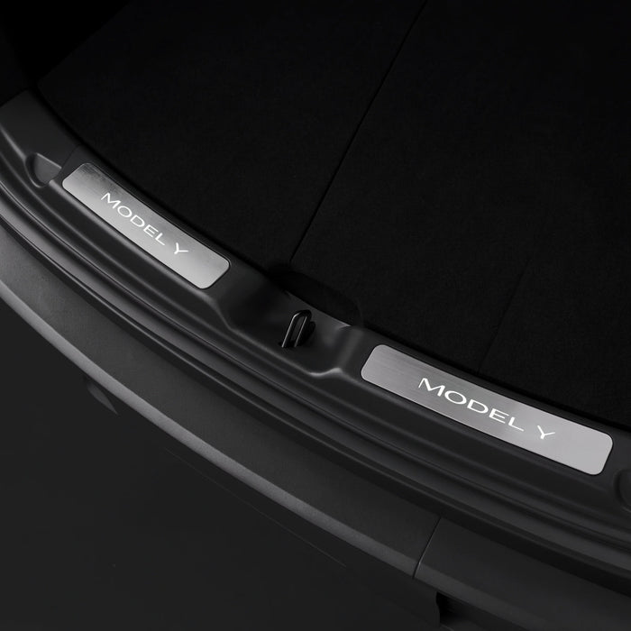 TESERY LED Illuminated Welcome Pedal Trunk Sill Protector for Model Y Juniper - Tesery Official Store