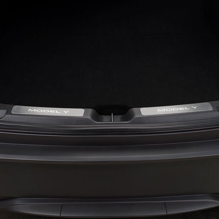TESERY LED Illuminated Welcome Pedal Trunk Sill Protector for Model Y Juniper - Tesery Official Store