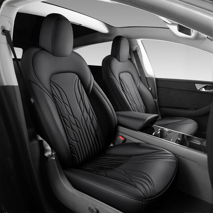 TESERY Nappa Leather Seat Covers for Model 3 Highland & Model Y Juniper - Tesery Official Store