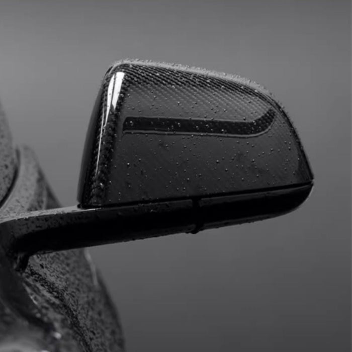 TESERY Side Mirror Cover for Tesla Model Y / 3 Highland ( OEM Style ) - Carbon Fiber Mirror Caps Exterior Mods - Tesery Official Store