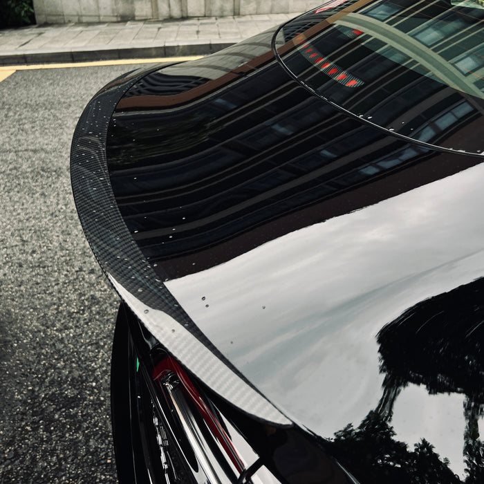 Tesery Tesla Model 3 Highland / Y Spoiler Performance OEM Style - Dry Carbon Fiber Exterior Mods - Tesery Official Store