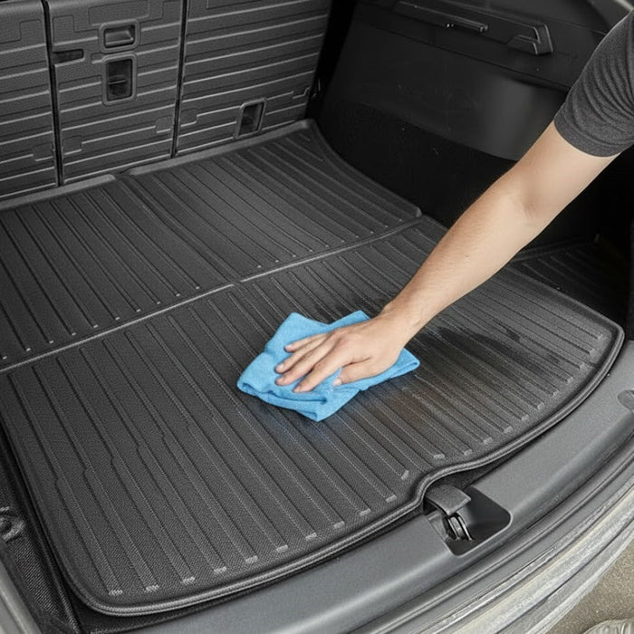 TESERY TPE Front/Rear Trunk Mat for Model Y Standard (3PCS) - Tesery Official Store