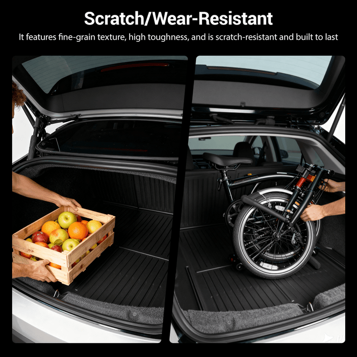 TESERY Trunk Mat With Backrest Mat for Tesla Model 3 Highland - Tesery Official Store