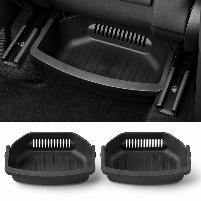 Under Front Seat Rear Position  (2PCS)