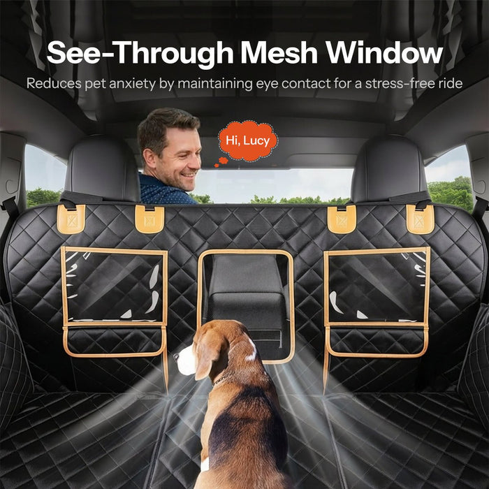 TESERY Upgraded Dog Seat Cover for Model Y | Waterproof | Mesh Window - Tesery Official Store