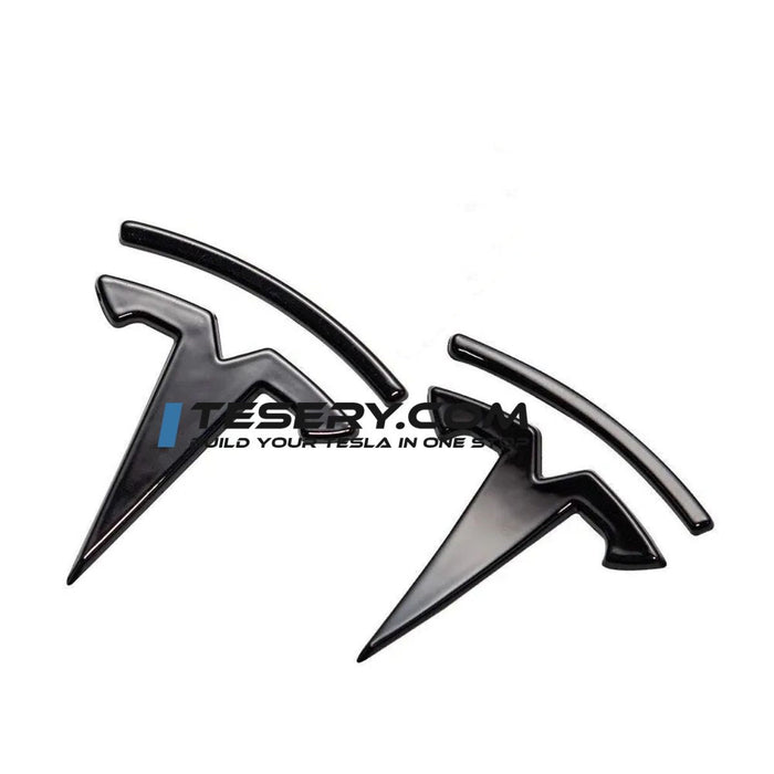 Model 3 2017-2023 / Glossy black / Front & Rear Trunk (2 Pcs)