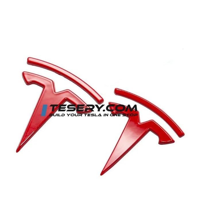 Model 3 2017-2023 / Red / Front & Rear Trunk (2 Pcs)