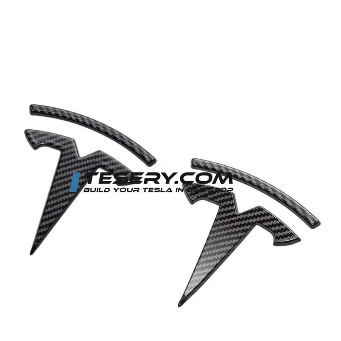 Model 3 2017-2023 / Glossy carbon fiber / Front & Rear Trunk (2 Pcs)