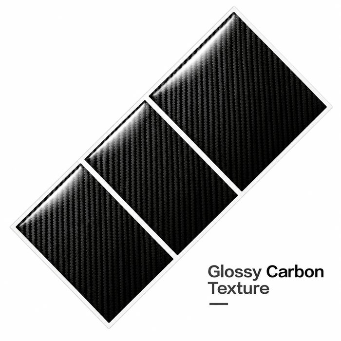 Model 3 Highland 2024+ & Model Y Juniper 2025+ / Glossy Carbon Texture (ABS)