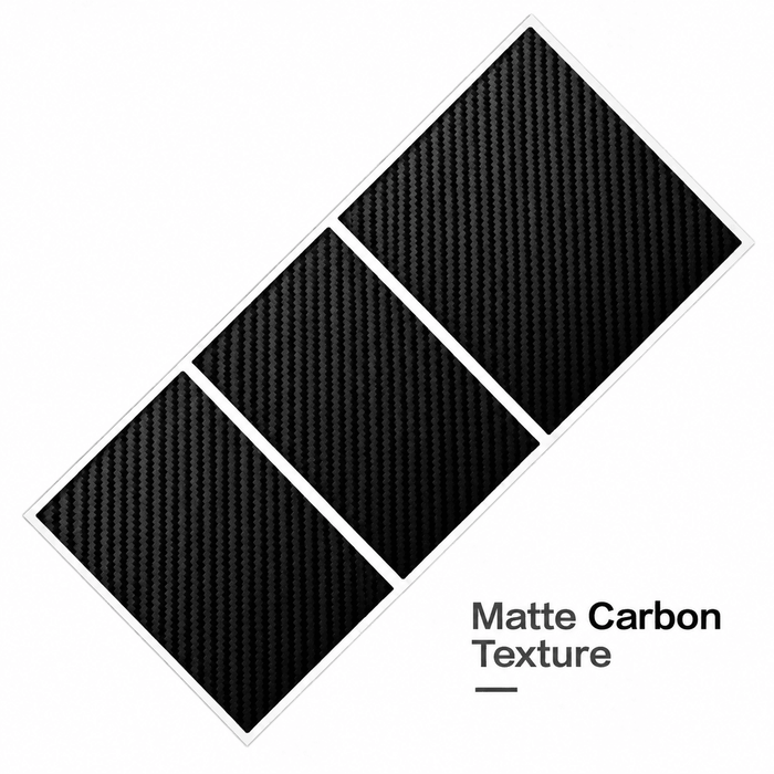 Model 3 Highland 2024+ & Model Y Juniper 2025+ / Matte Carbon Texture (ABS)