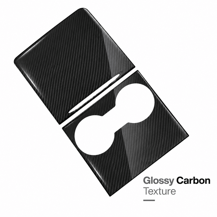 Model 3 2021-2023.10 & Model Y 2021-2024 / Glossy Carbon Texture (ABS)