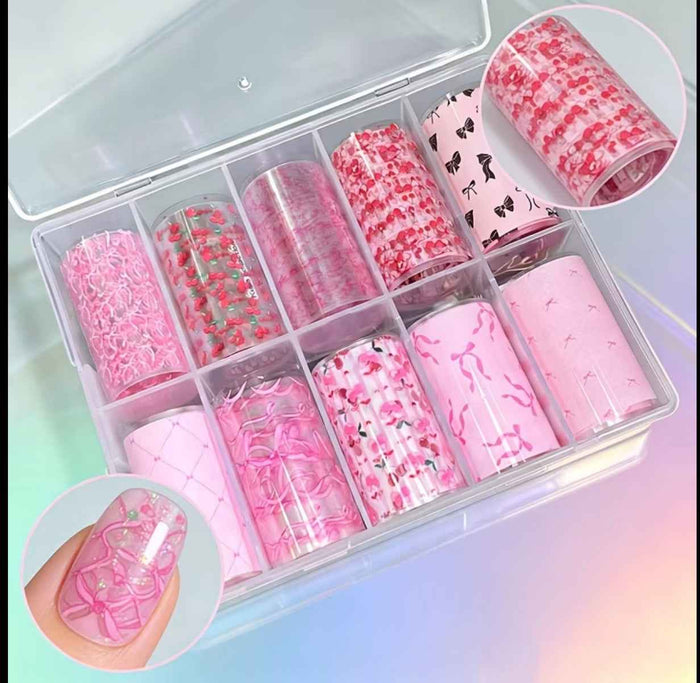 The Pink Foil Box