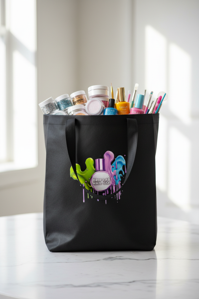 Drip Lab Nail Co. Tote Bag - Logo Visible