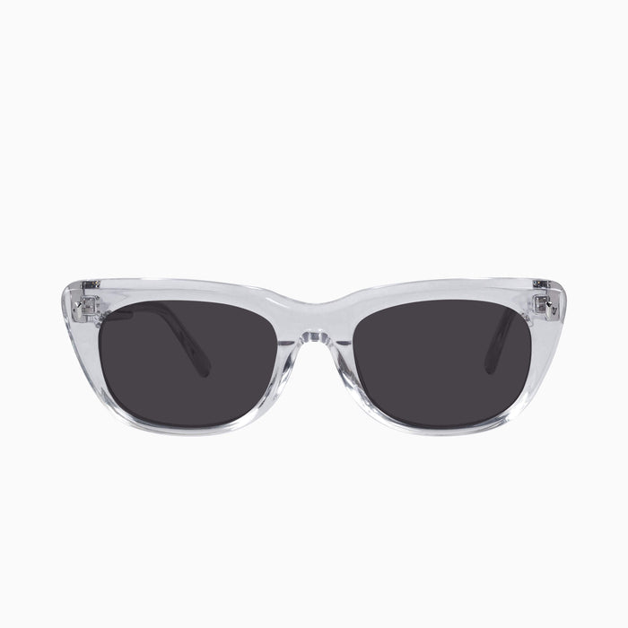 Crystal w. Silver Metal / Black Lens