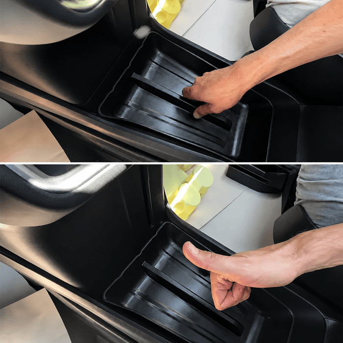 TPE Center Console Lower Storage Tray for Model Y Standard 2026+ - Tesery Official Store