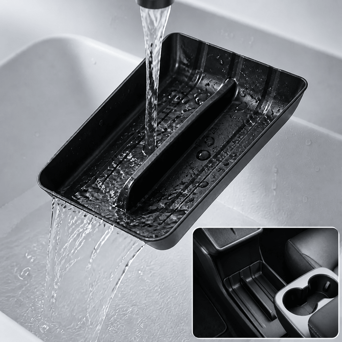 TPE Center Console Lower Storage Tray for Model Y Standard 2026+ - Tesery Official Store