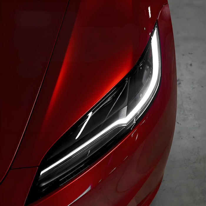 TPU Headlight Protection Film for Tesla Model Y Juniper & Model 3 Highland - Tesery Official Store