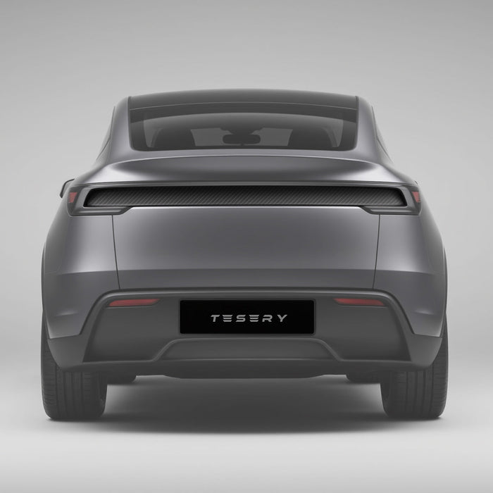 Trunk Tailgate Applique for Tesla Model Y Juniper - Real Dry Molded Carbon Fiber - Tesery Official Store