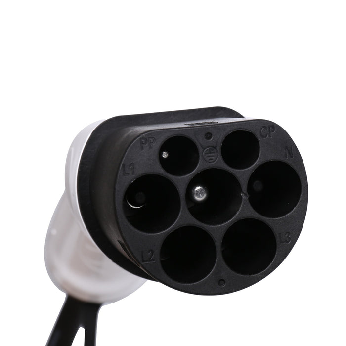Type 2 to Type 2 EV Charging Cable | 22kW/32A |16ft - Tesery Official Store