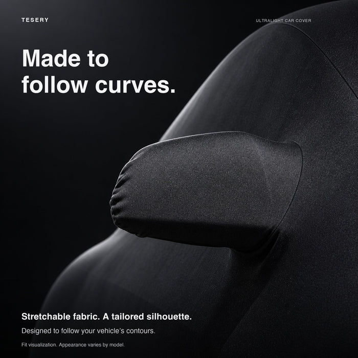 Ultralight Car Cover for Model 3/Y/X/S | Indoor & Outdoor | UV Protection | Stretchable - Tesery Official Store