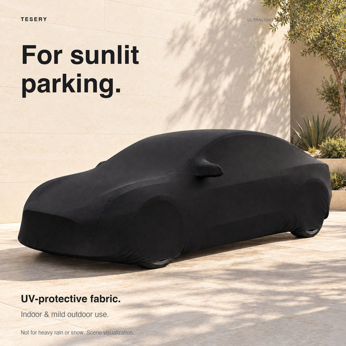 Ultralight Car Cover for Model 3/Y/X/S | Indoor & Outdoor | UV Protection | Stretchable - Tesery Official Store