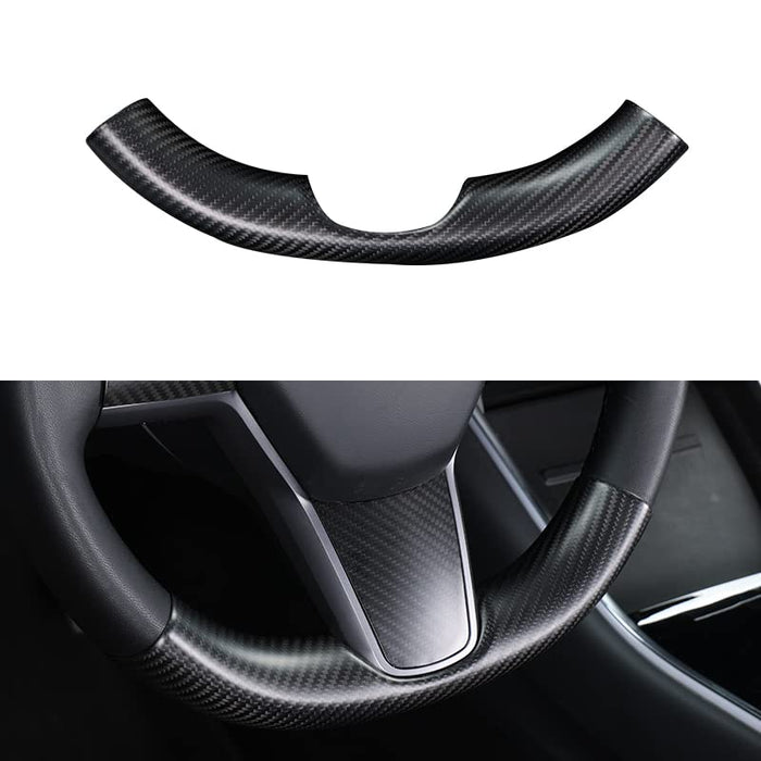 Model 3 2017-2023.10 & Model Y 2020-2025.03 / Matte carbon fiber / Lower ( 1 PC )