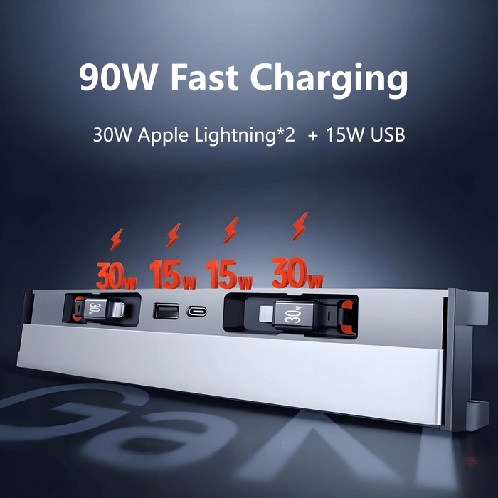 30W Lightning*2  + USB