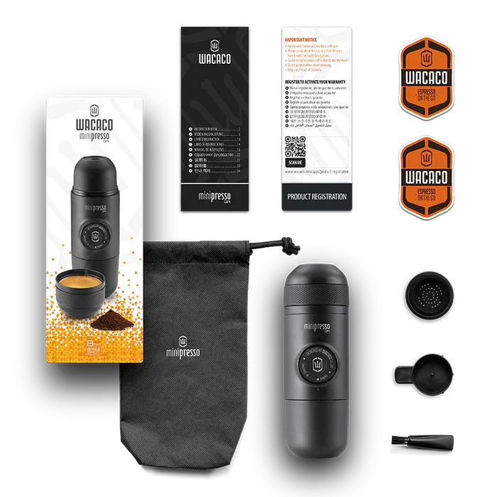 WACACO® Minipresso GR - Portable Espresso Machine (Ready Stock)