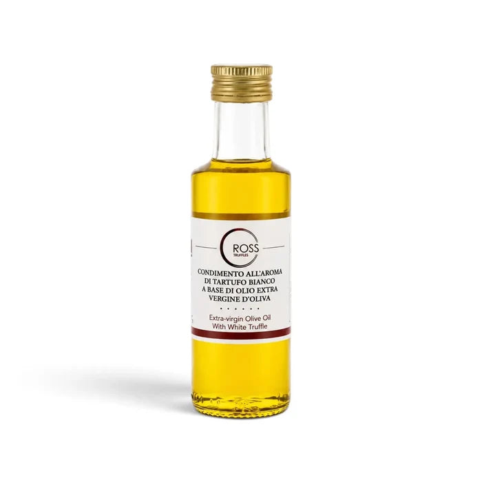 100 ml bottle of white truffle-flavoured extra virgin olive oil for canine scent training
