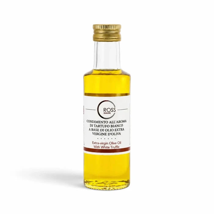 100 ml bottle of White Truffle Olive Oil with 2% Tuber magnatum flavouring