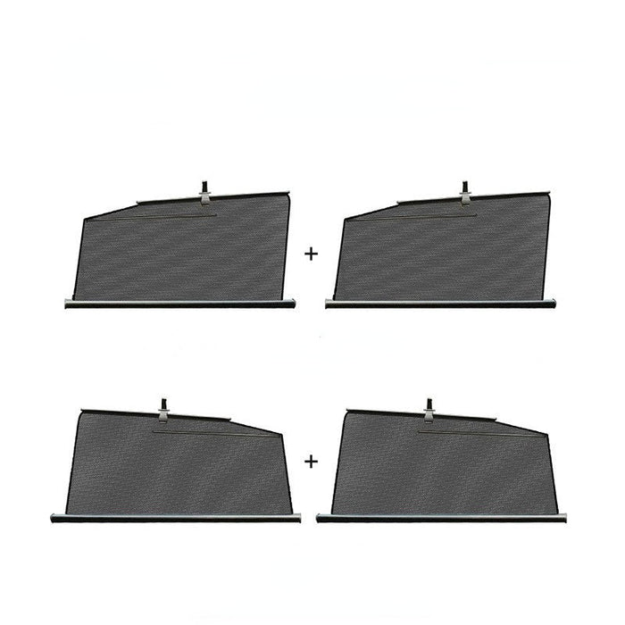 For Model X 2016-Present / Front window + rear window sunshade - 4pcs