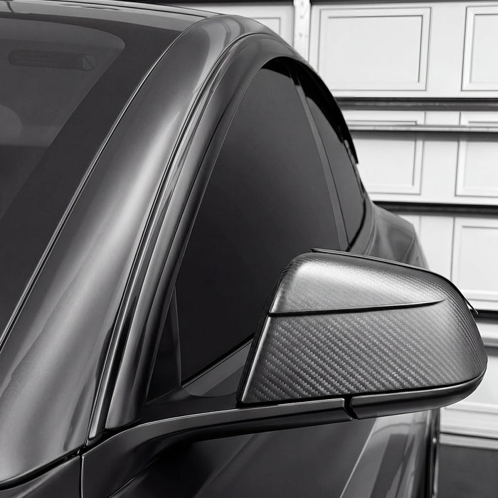 Window Visor Rain Guards for Model 3/Y | 4 - Piece Set | 3M Adhesive - Tesery Official Store